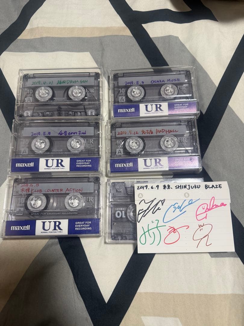 WACK NEW EMPiRE TOUR 当選カセット 6本