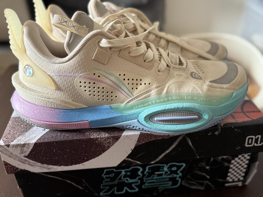 LINING QUANCHENG10 バスケットシューズ