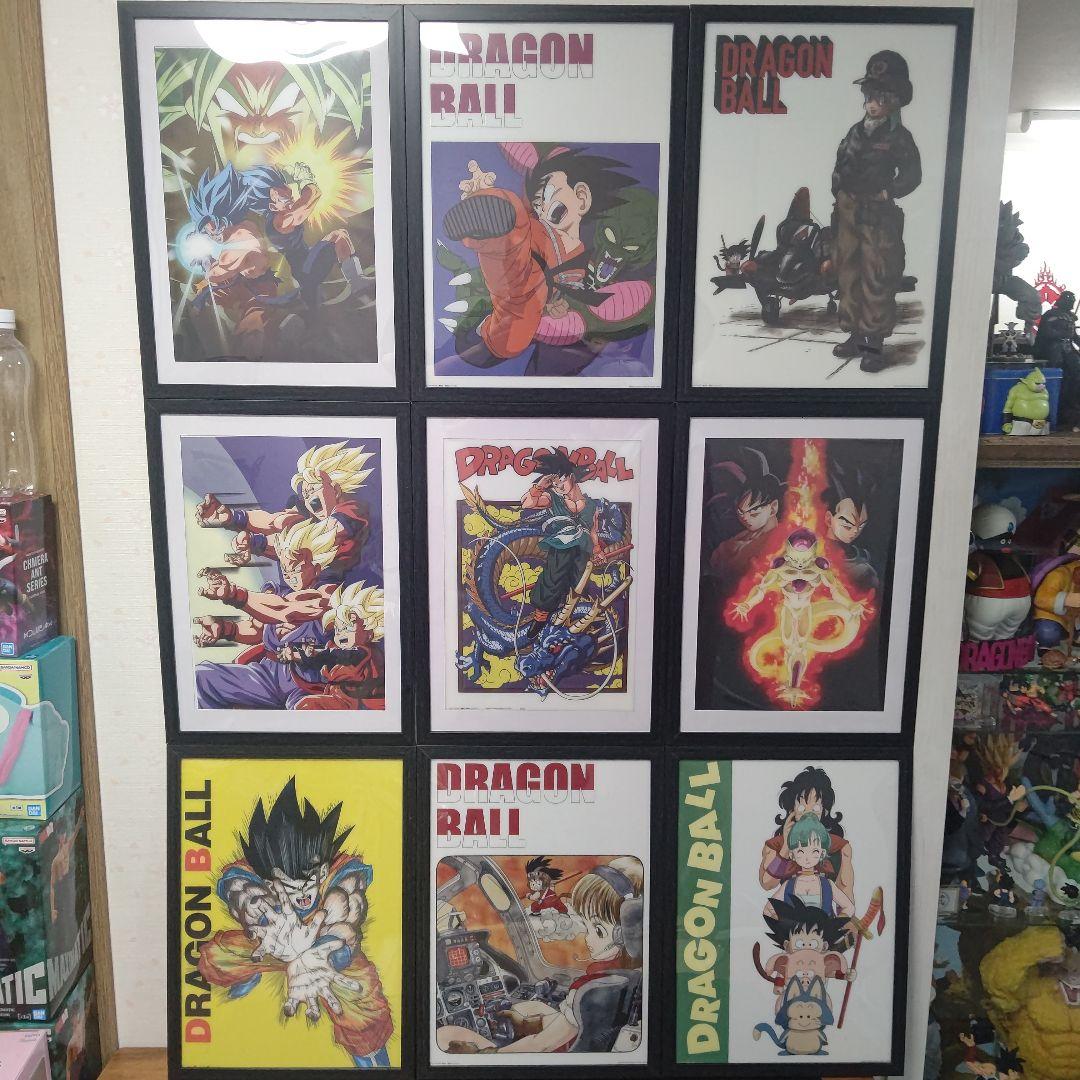 ドラゴンボール 　ビジュアルボード　ポスター【新品額縁付】