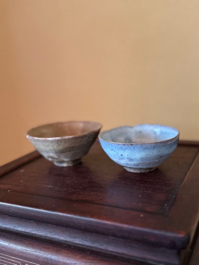 川口武亮　ぐいのみ2点　杯　人気作家