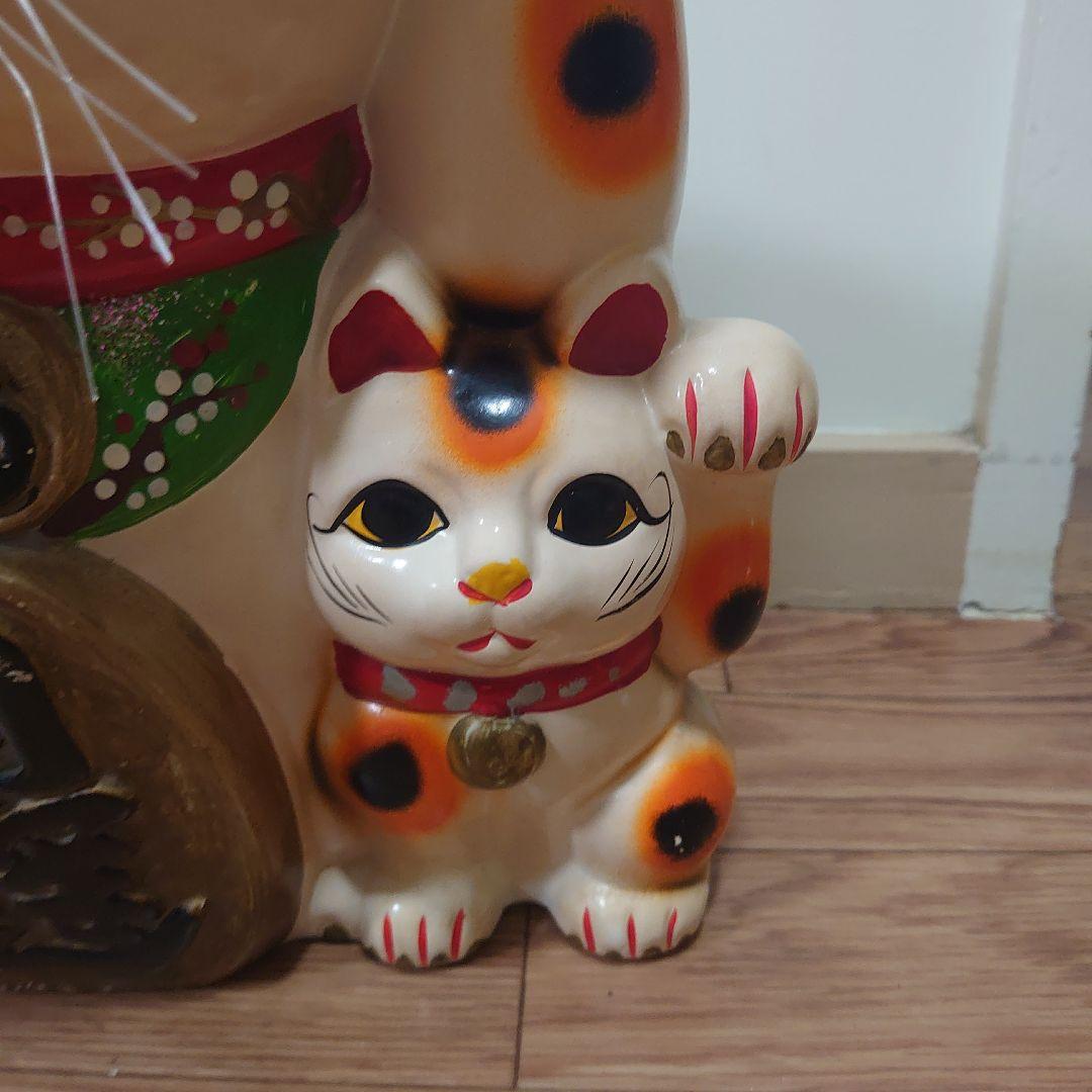 招き猫　昭和レトロ