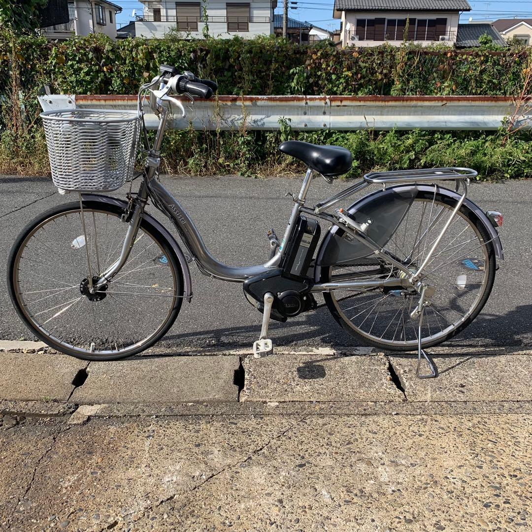 [667]送料無料 ブリヂストン電動自転車 アシスタリチウムロイヤル
