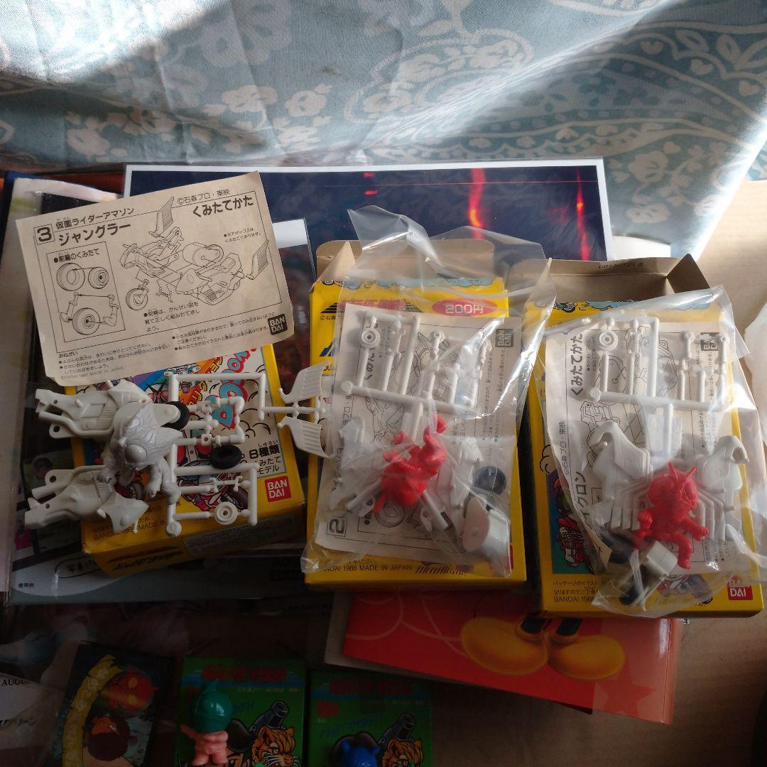 ダ36。ぶっとびライダー。3セット。わかりにくいけど未組立品。プラのみ。