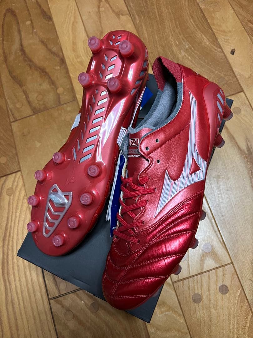 新品　超激レア　廃盤品　レアサイズ　ミズノ　モレリア ネオ3 JAPAN 25