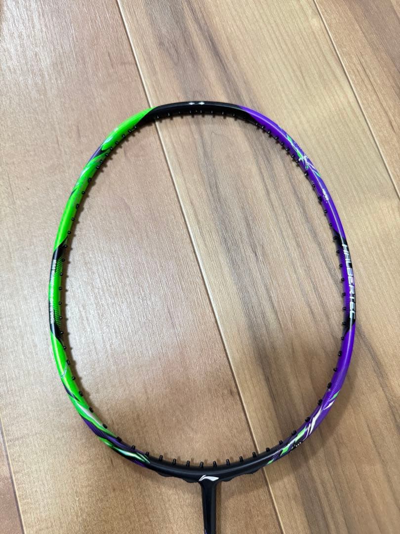 Lining バドミントンラケット 黒/紫/緑
