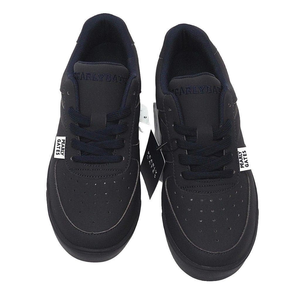 L06134 新品 PEARLY GATES ゴルフシューズ：23.5cm 紺