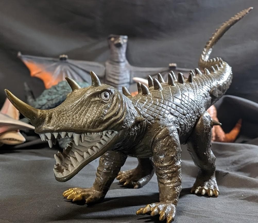 昭和ガメラ＆対戦怪獣（エクスプラス）ソフビフィギュア５体セット