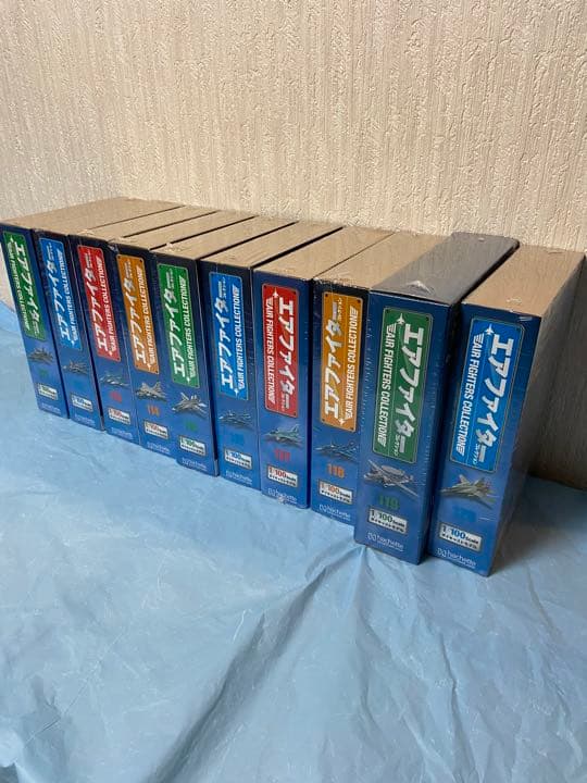 エアファイターコレクション　未使用1から125号の101機