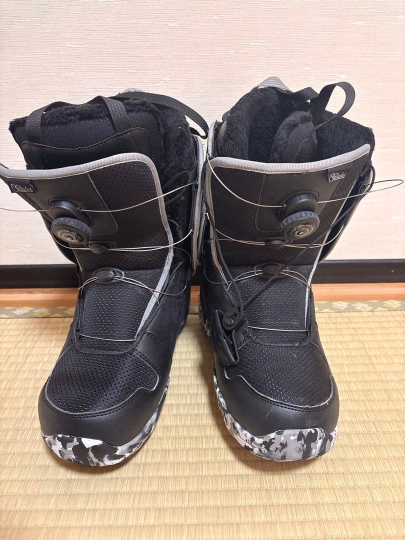 【メンズ4点セット】145㎝スノーボード＋26㎝ブーツ+ビンディング+ケース