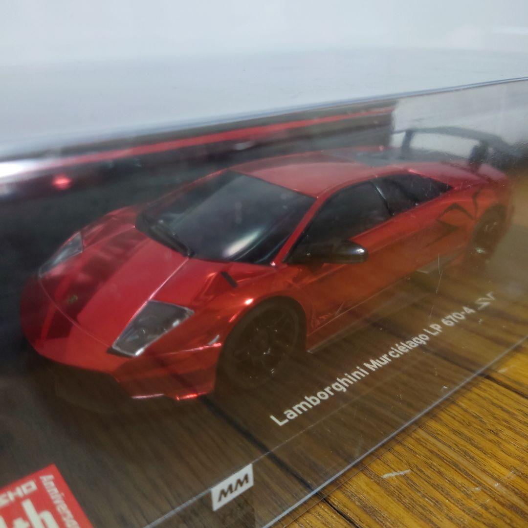 ★京商ミニッツボディ ムルシエラゴLP670 クロームレッド MZP215CR