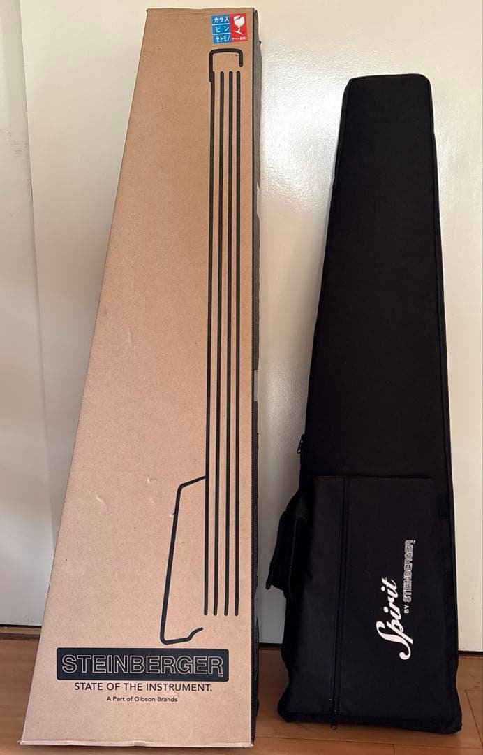 【美品】新品弦・ケース付★Steinberger Spirit XT-25 5弦