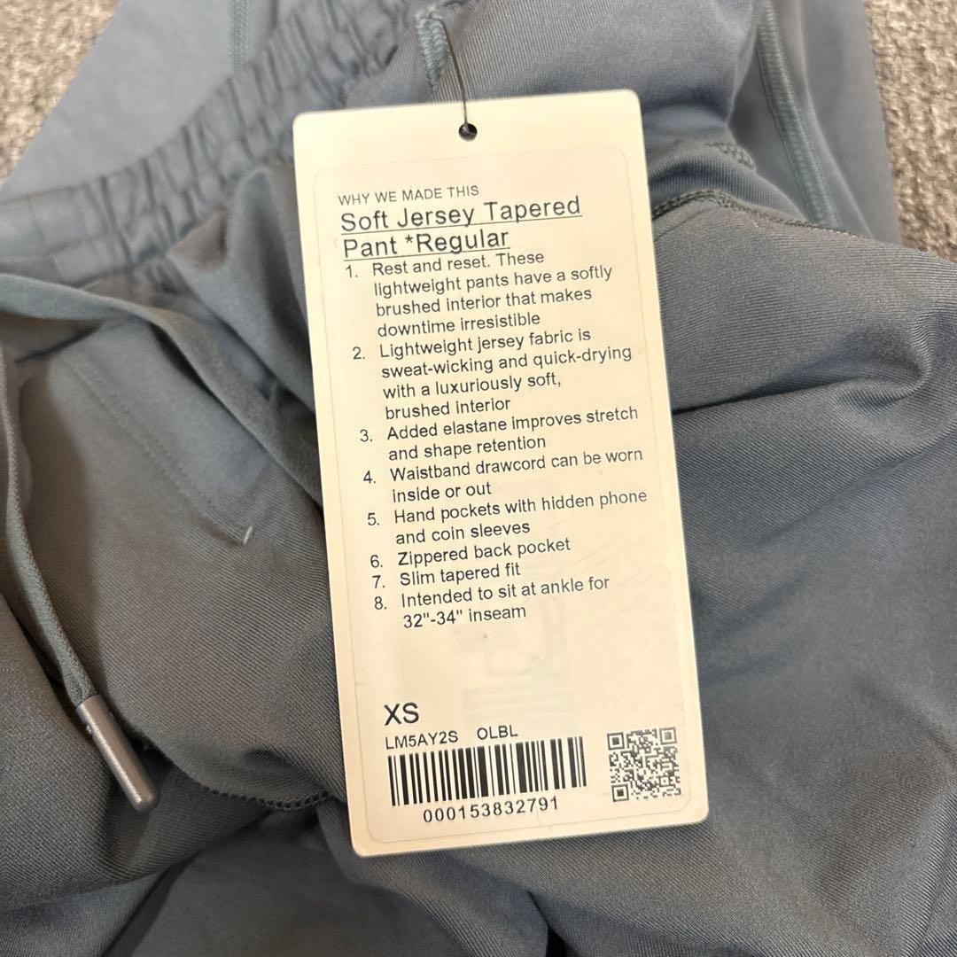 新品 タグ付き lululemon ルルレモン テーパードパンツ レギュラー