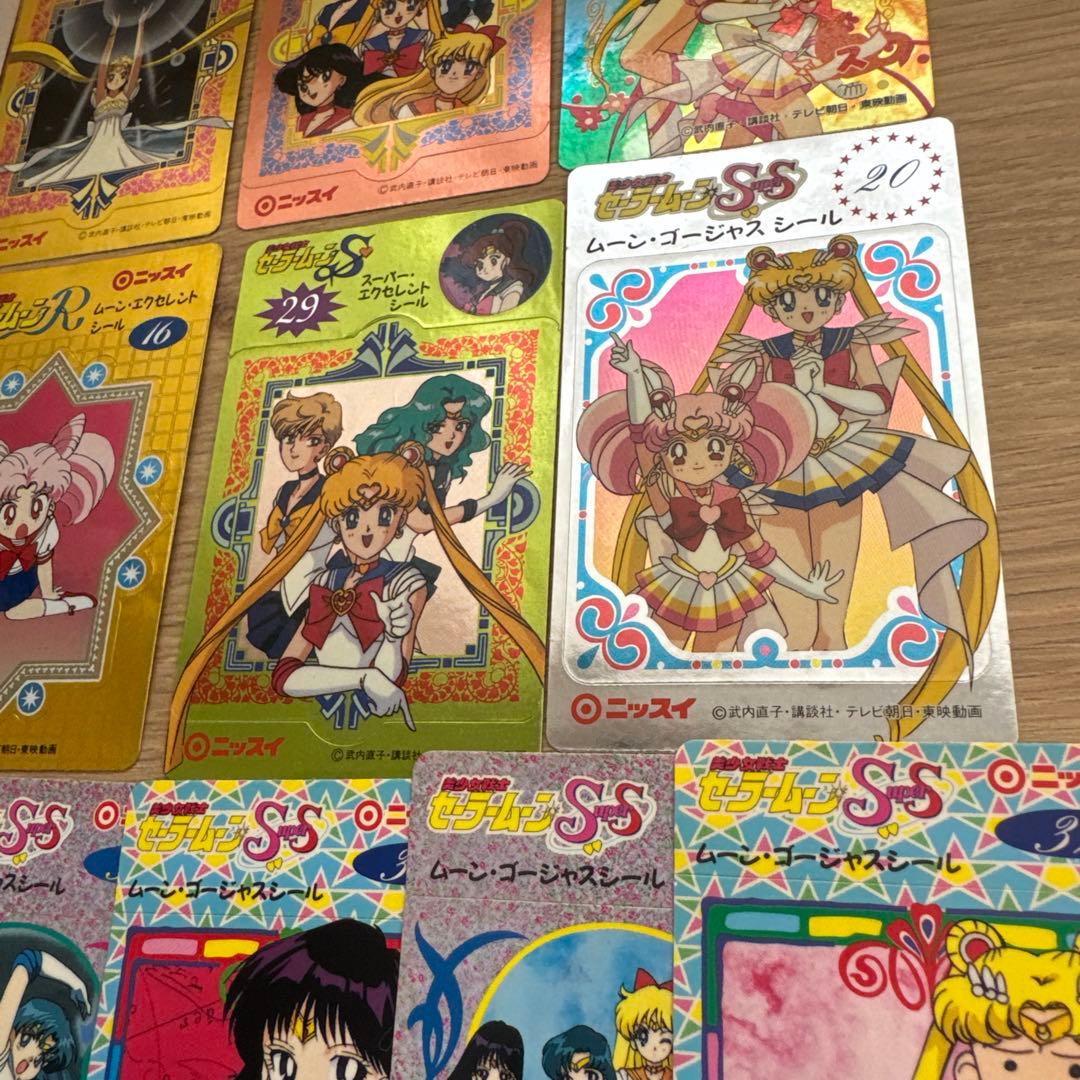 セーラームーン　ニッスイ　シール　まとめ売り【5466