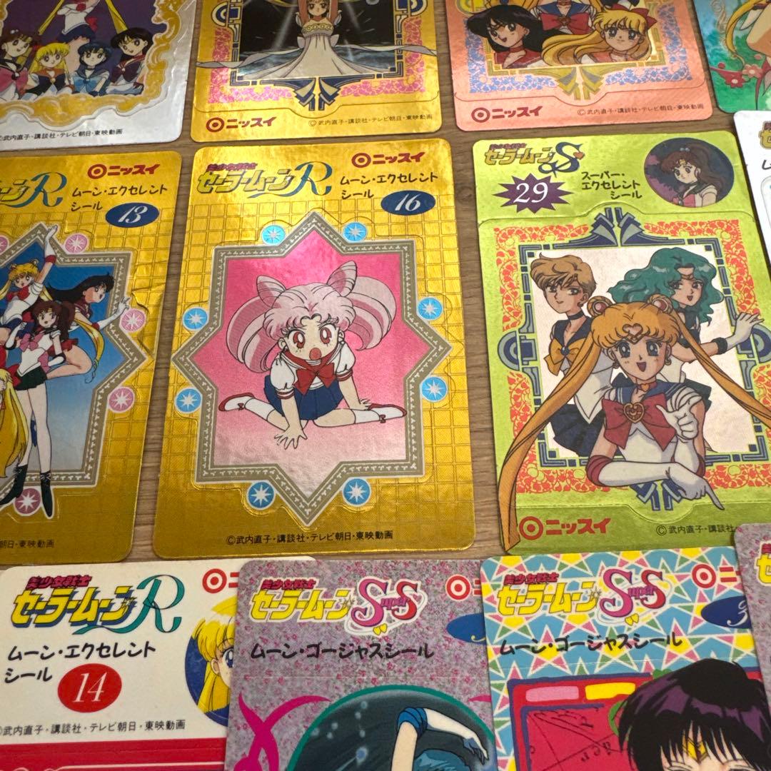 セーラームーン　ニッスイ　シール　まとめ売り【5466
