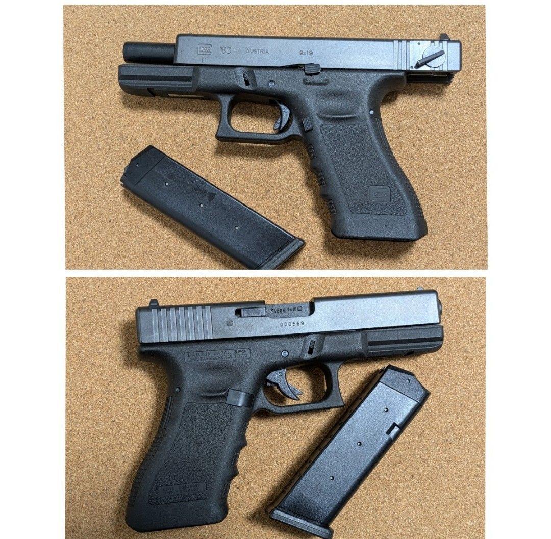 タナカ ワークス グロック18C 3rd エボ2 フレーム HW 製 発火済み