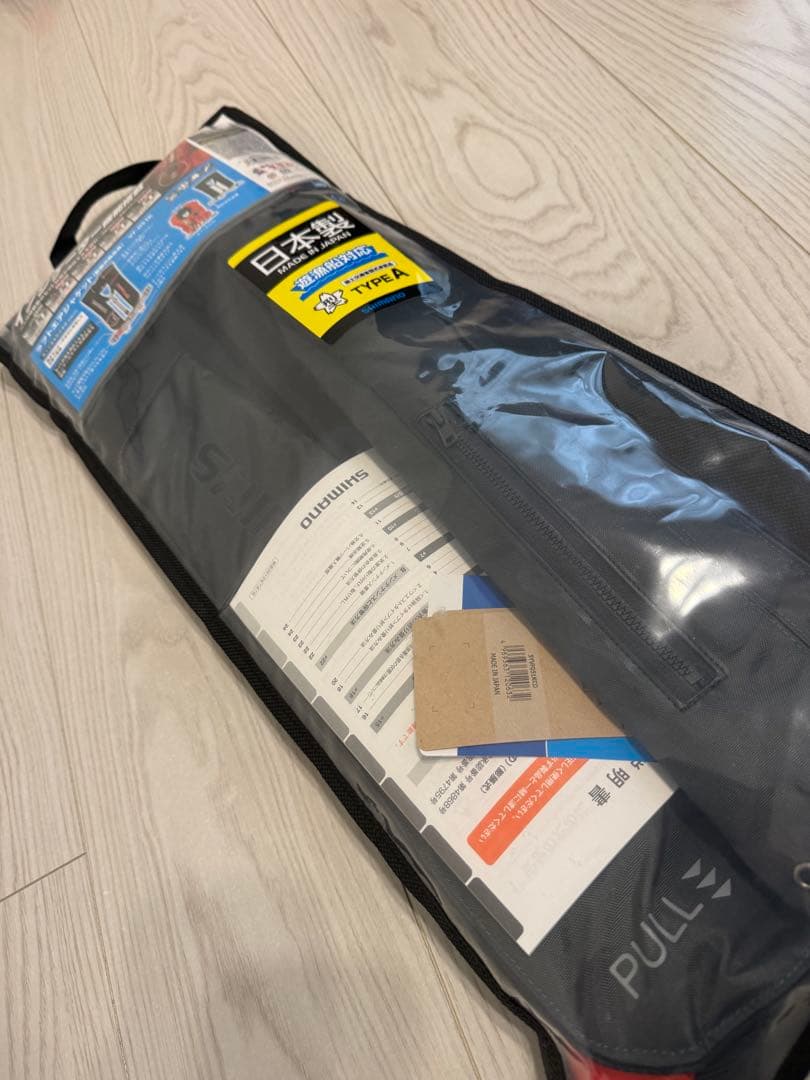 新品未使用　シマノ　ラフトエアジャケット膨張式救命具　VF-051K ブラック