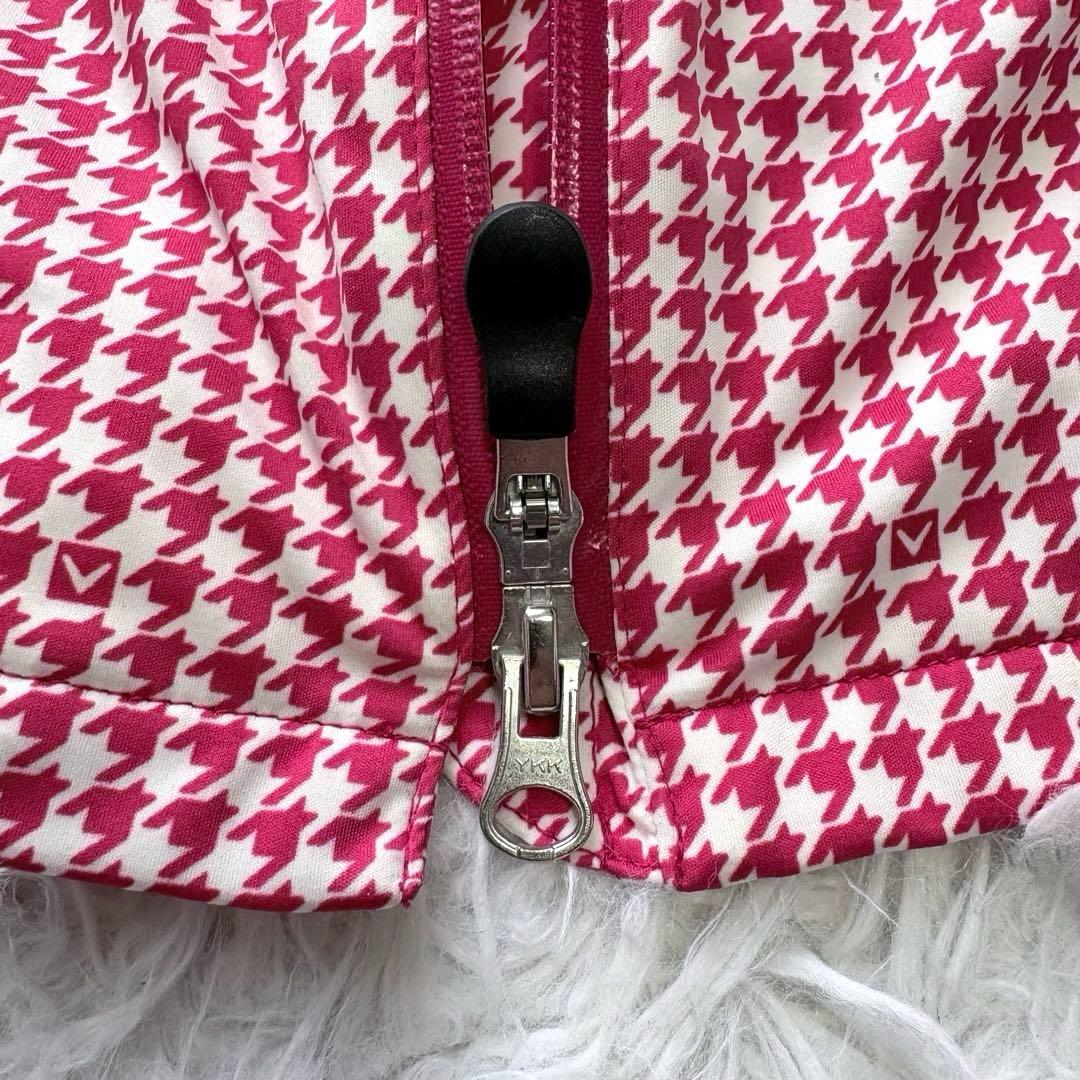 美品✨Callaway キャロウェイ 3WAYレインワンピース 千鳥格子柄 M