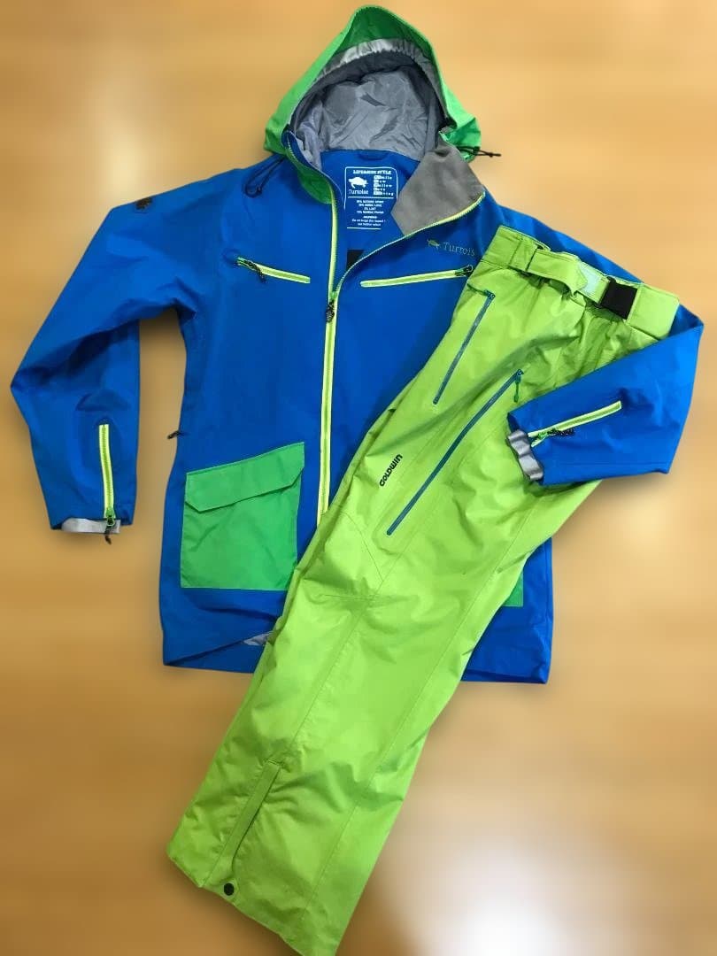 タータス＆ゴールドウイン 2レイヤージャケット＆中綿入りストレッチパンツLサイズ