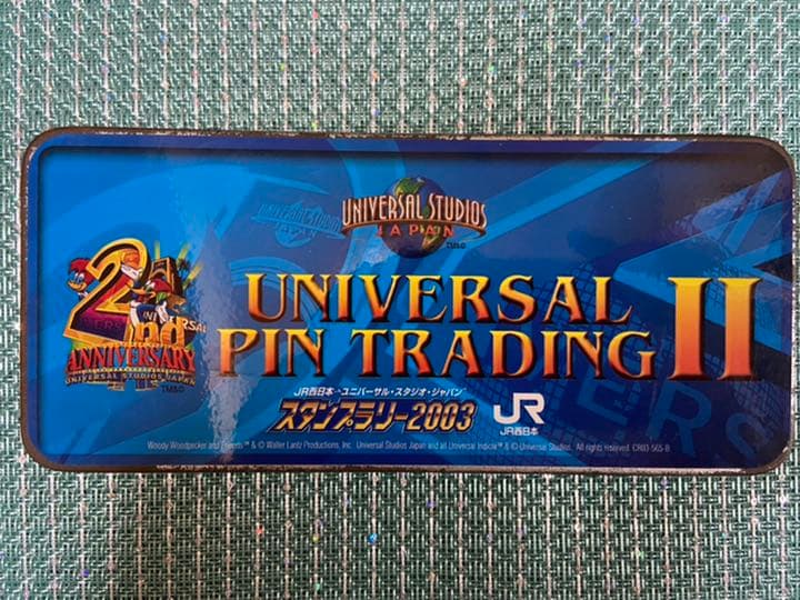 ユニバ×JR西日本コラボピンバッジ