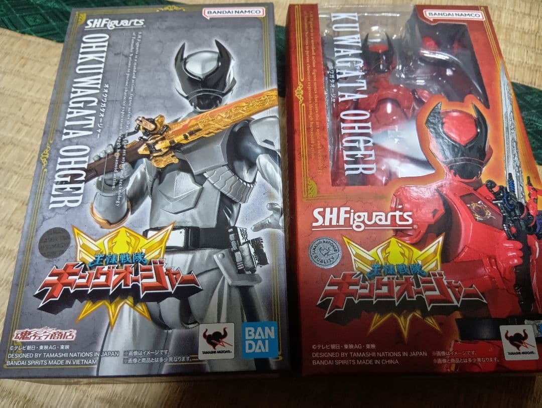 フィギュアーツ　キングオージャー　クワガタオージャー、オオクワガタオージャー