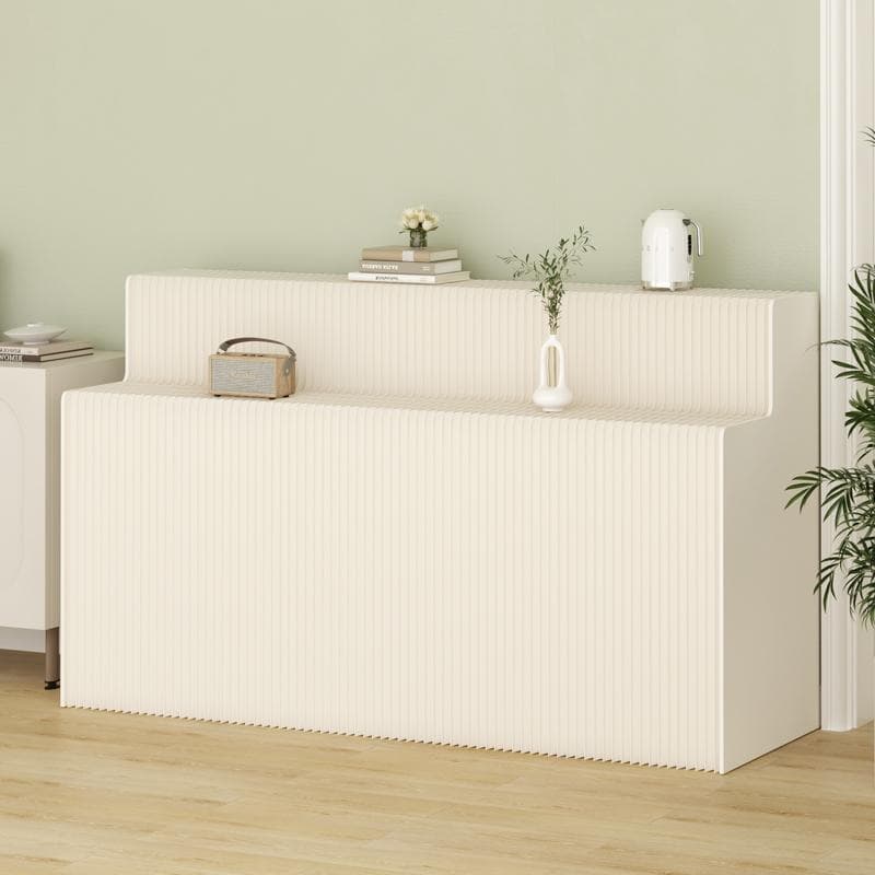 ディスプレイラック 二層式展示台 店舗用品 陳列台長さ2-3ｍ高さ98㎝総幅40