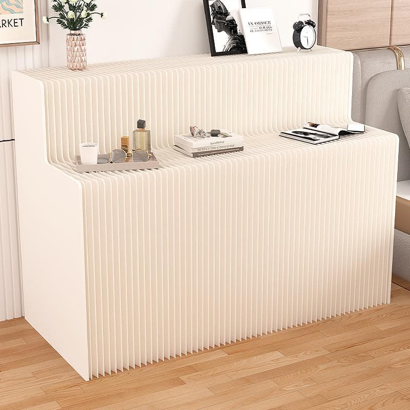 ディスプレイラック 二層式展示台 店舗用品 陳列台長さ2-3ｍ高さ98㎝総幅40