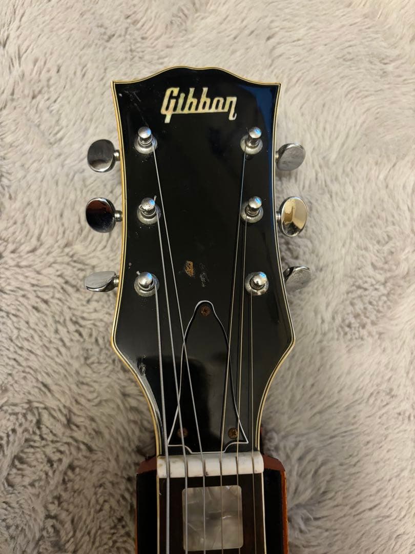 【ビンテージ】Gibbon 70年代　レスポールカスタム
