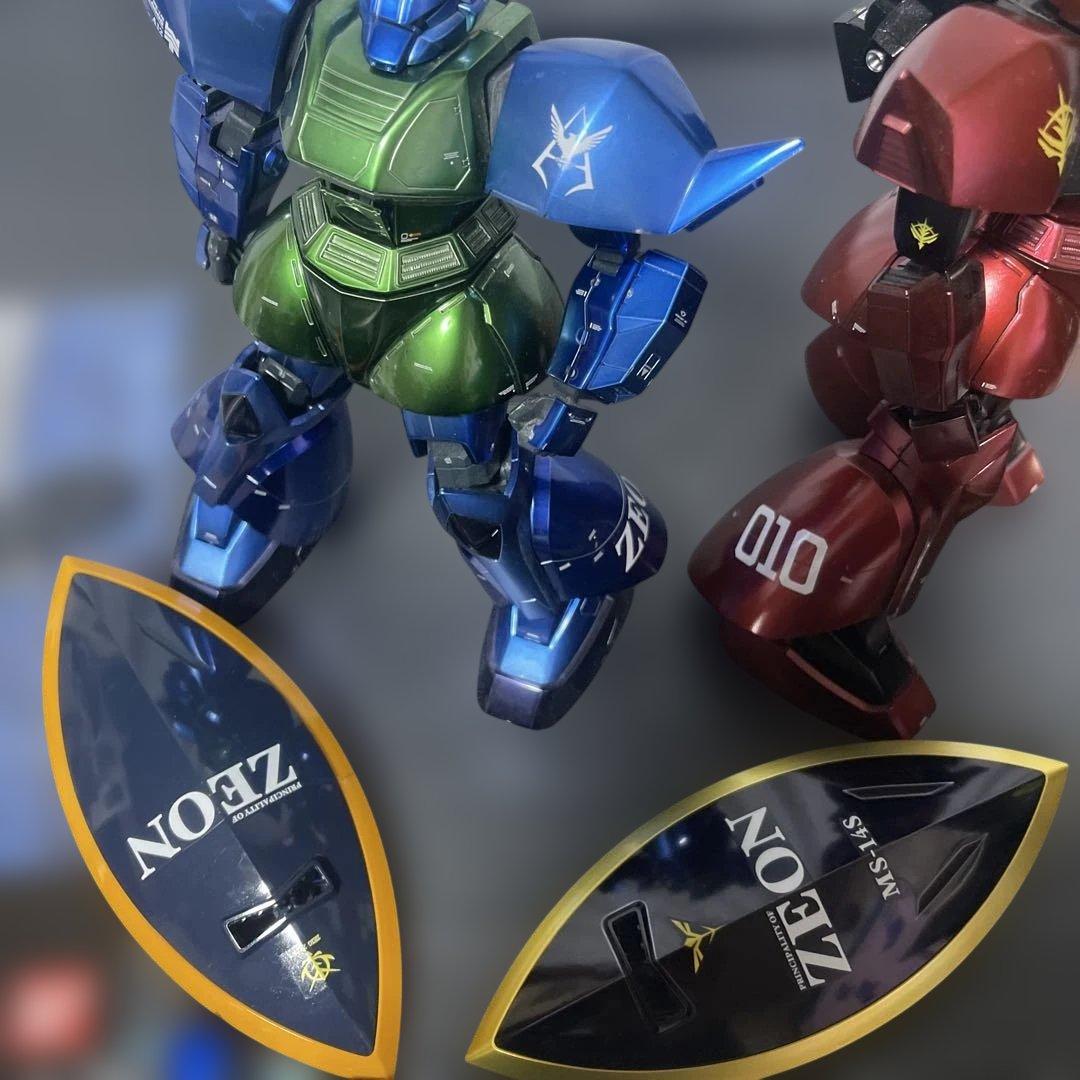 MGアナベルガトー専用ゲルググ MGジョニーライデン少佐専用ゲルググの2体セット