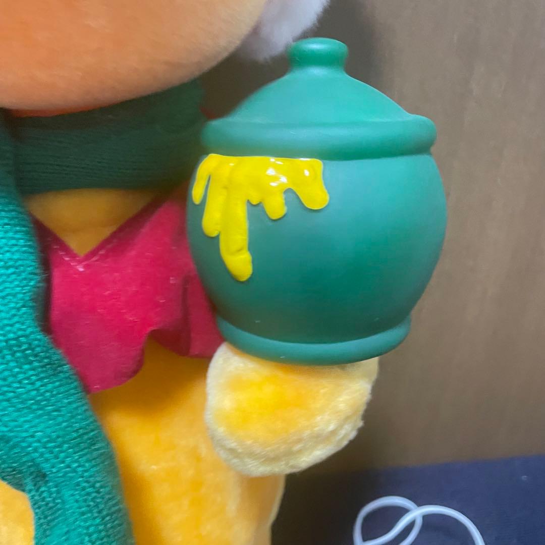 くまのプーさん ダンシング ライト 動作品 サンタ クリスマス ドール プーさん