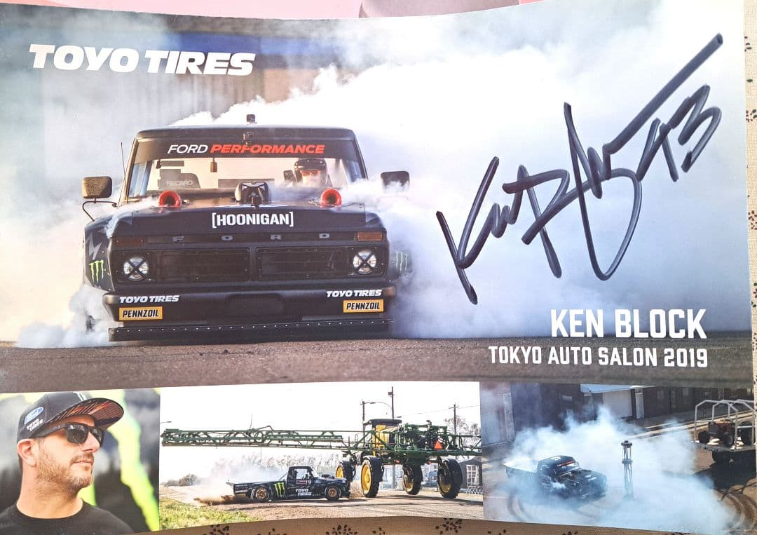 ケンブロック ken block 直筆サイン
