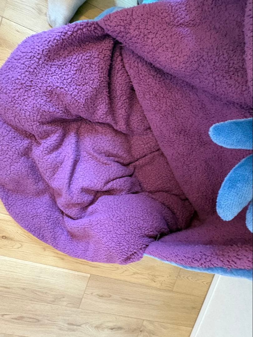 コストコ スティッチ フロアクッション　子供用布団にも　超レア