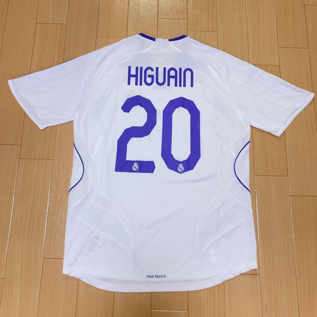 adidas レアルマドリード イグアイン 20番 ユニフォーム O 白 シャツ
