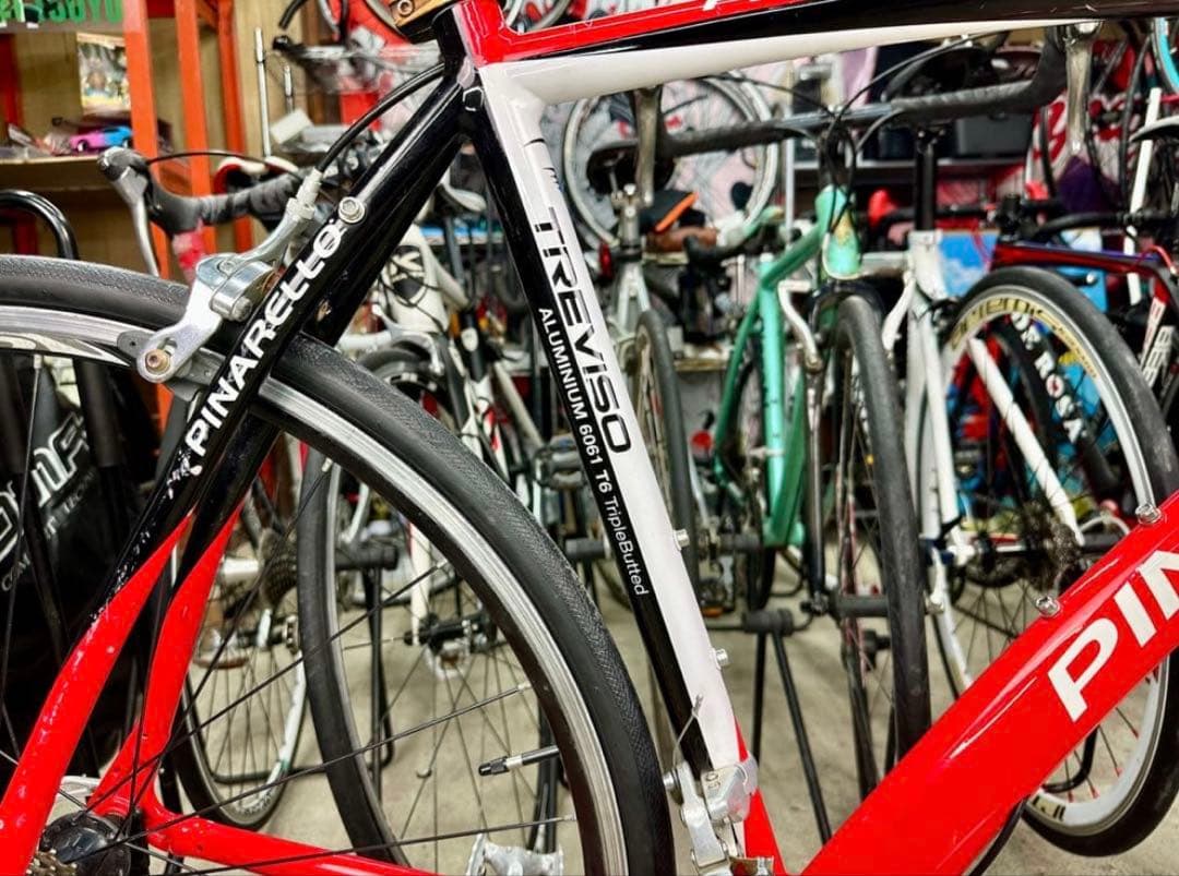 PINARELLO クロスバイク レッド/ホワイト