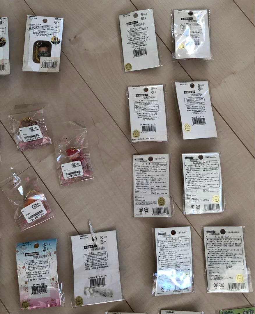 ☆未使用☆ご当地 限定 キューピー ストラップ 50個セット まとめ売り