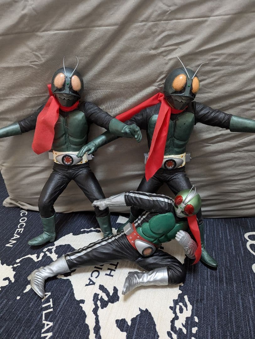 仮面ライダー フィギュア 3体セット 約40センチ　大きい