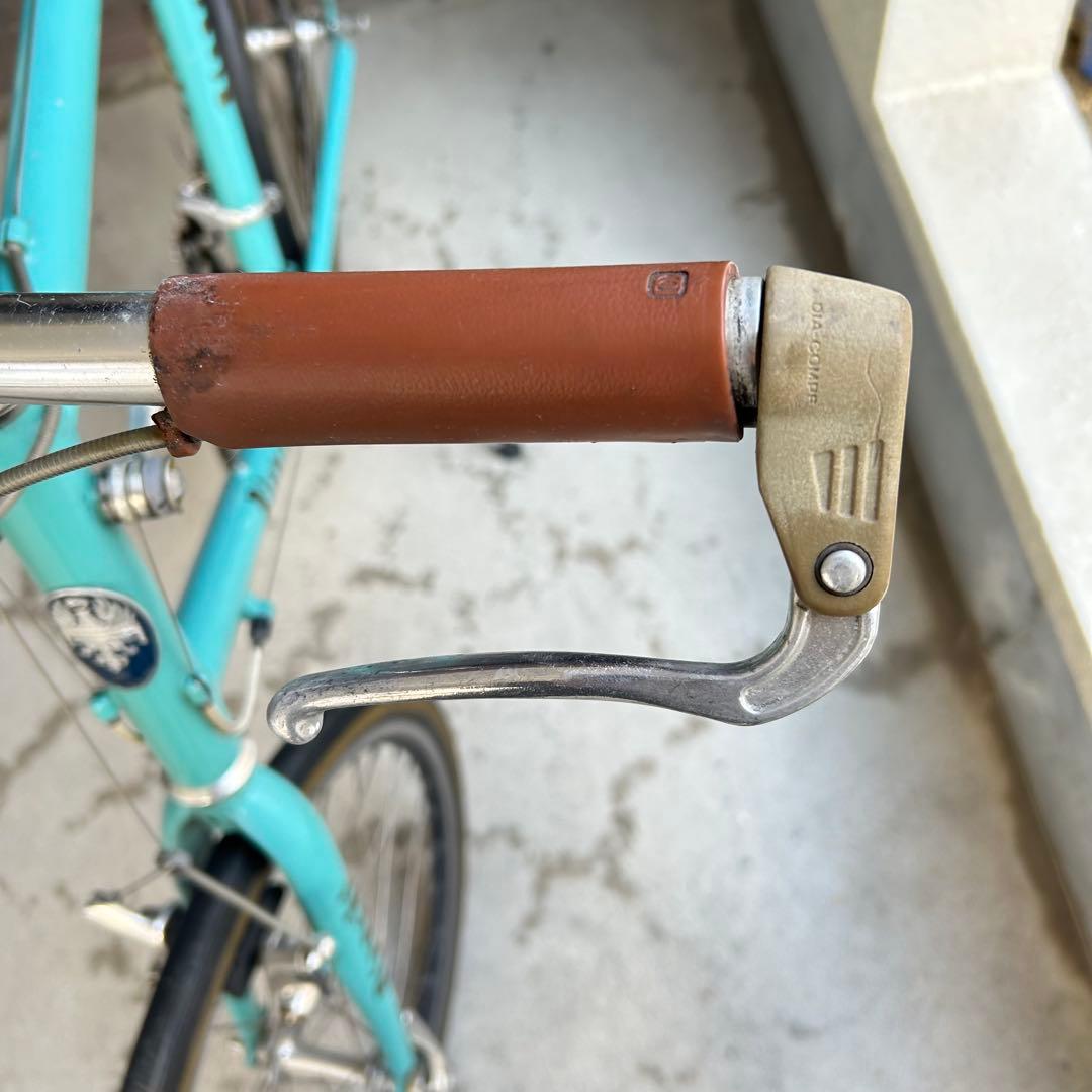 大阪鶴見区直接引取り　ビアンキ ミニベロ8 Lepre チェレステ