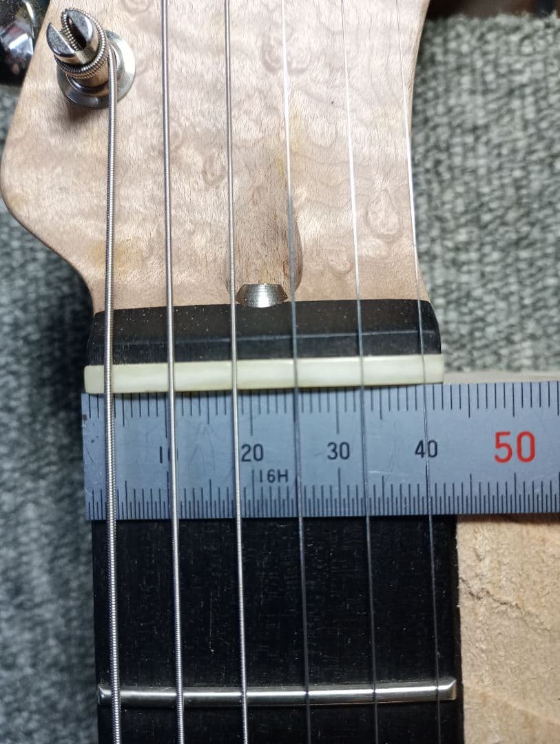 オフセットテレキャスター アッシュボディ バーズアイメイプルネック エボニー指板