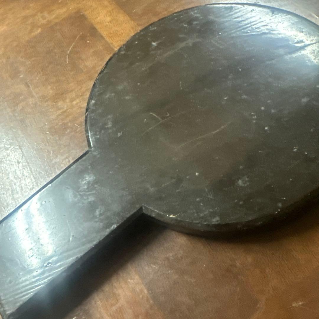 和鏡〜天下一津田薩摩守　骨董/銘入り/銅鏡/江戸時代/金工