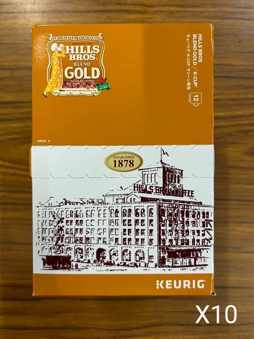 超お得商品～キューリグkカップ　ヒルスブレンドゴールド 10箱セット