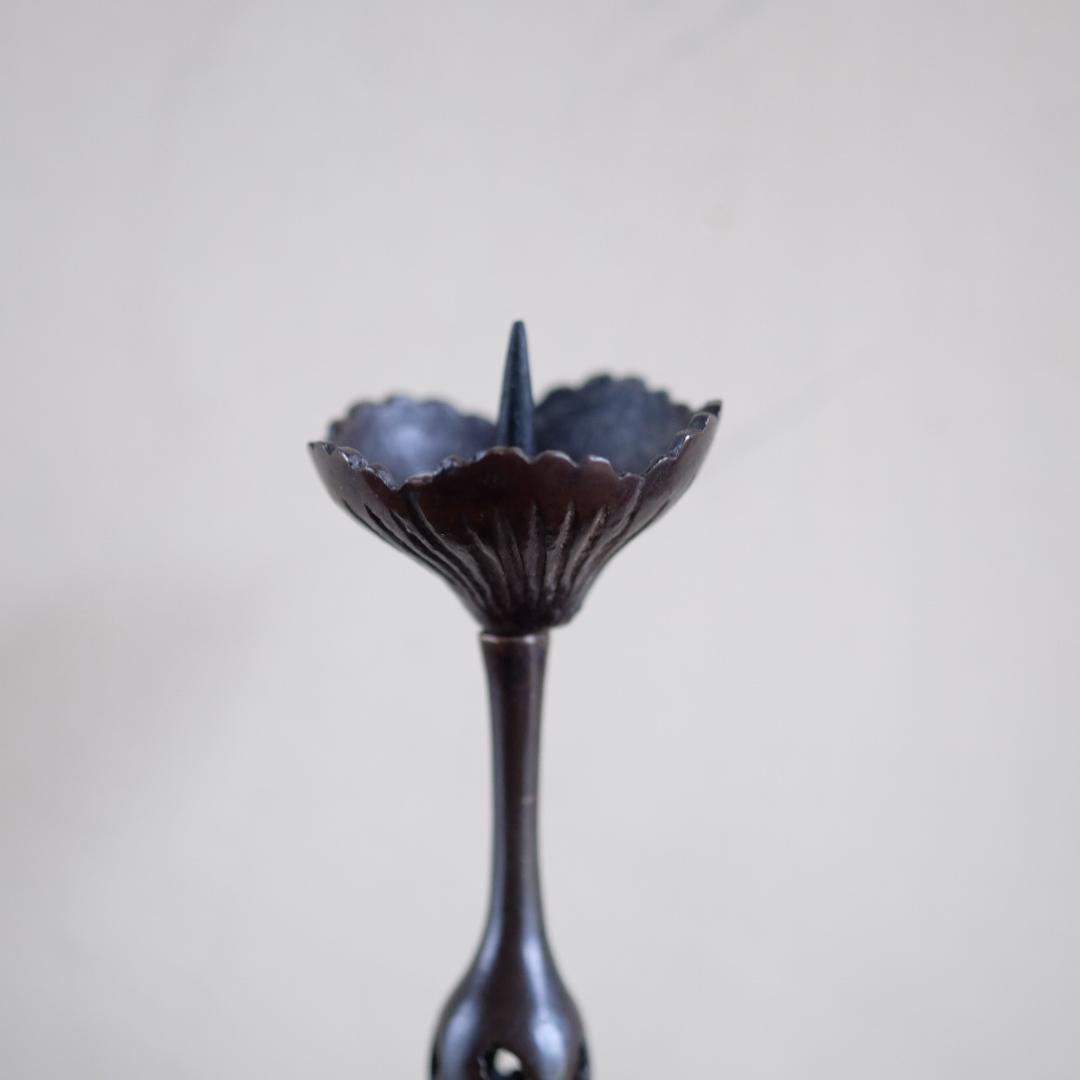 キャンドルスタンド／燭台／日本の古いもの