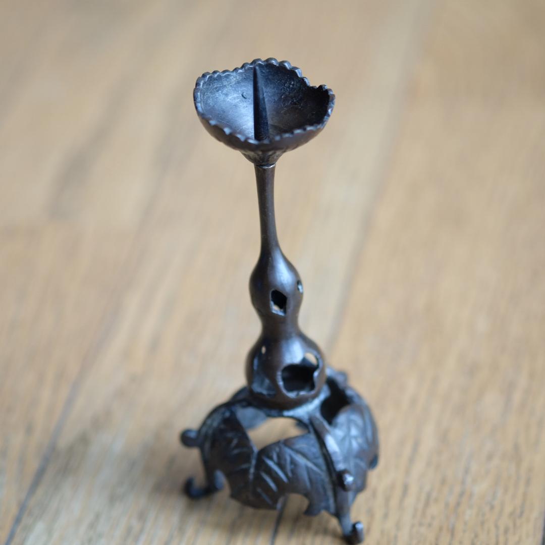 キャンドルスタンド／燭台／日本の古いもの