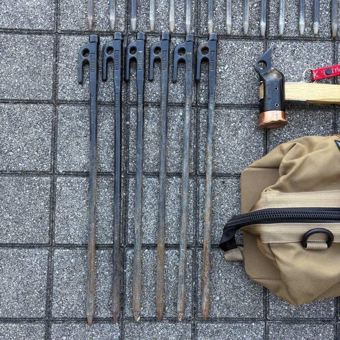  peak ペグセット BALLISTICS ケース付き