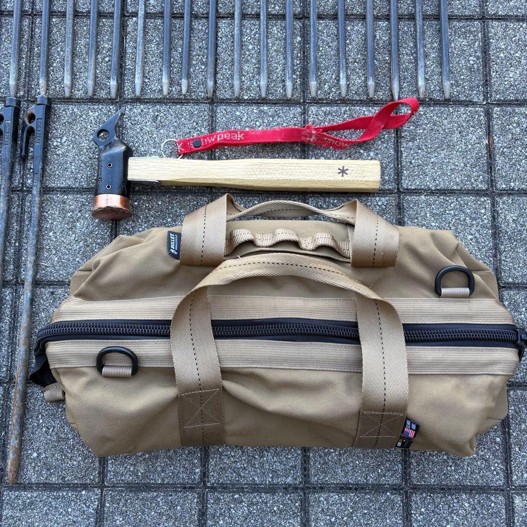  peak ペグセット BALLISTICS ケース付き