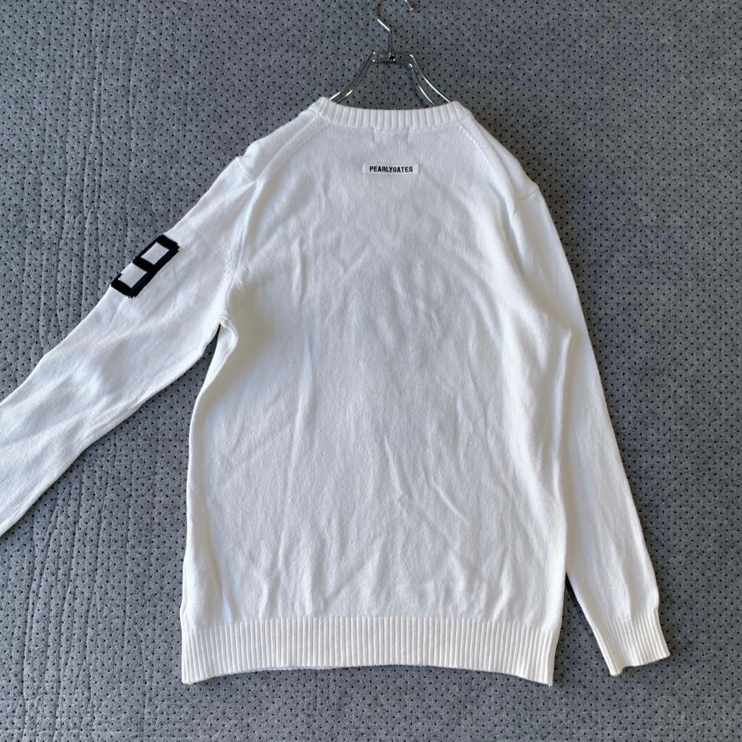 良品 パーリーゲイツ スポンジボブ コラボ ニット セーター ゴルフウェア 限定