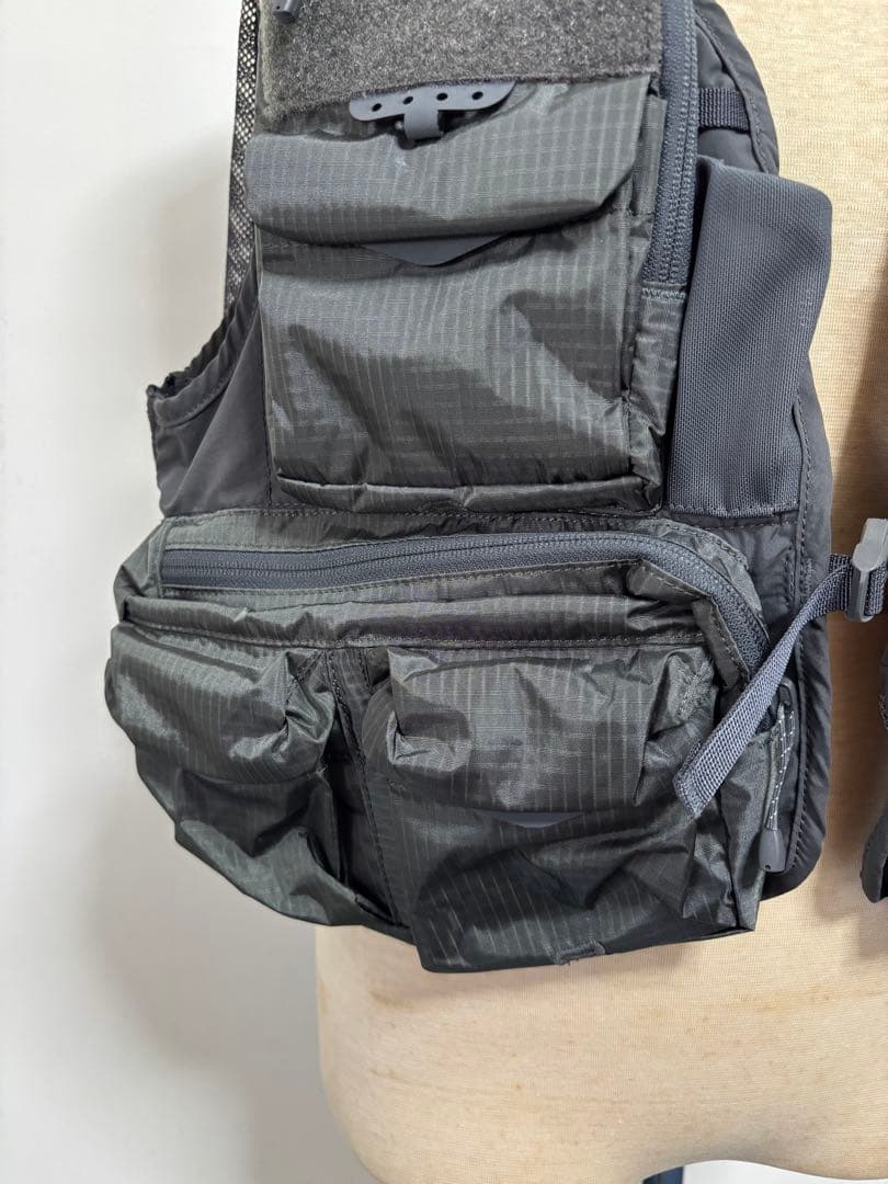 mont-bell フィッシングベスト ブラック