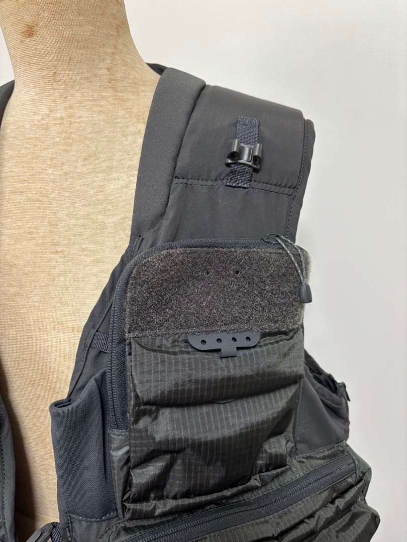 mont-bell フィッシングベスト ブラック