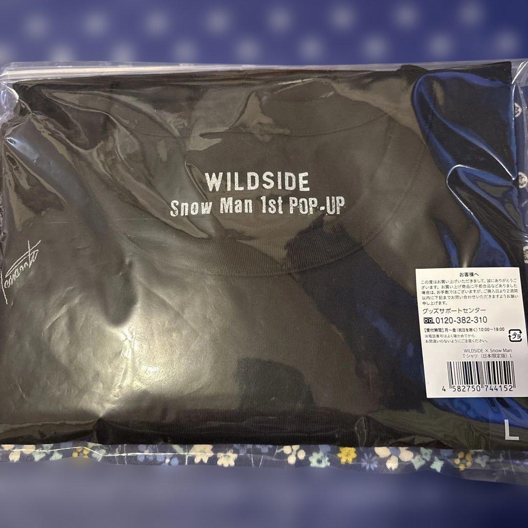 Man 1st ポップアップ 日本限定版Tシャツ 黒 L 新品未開封品❣️