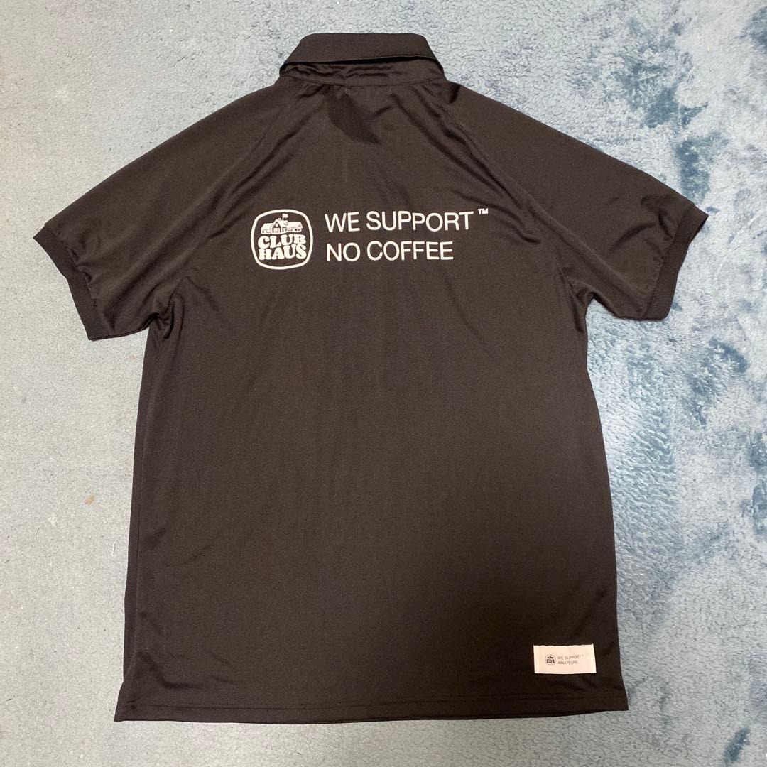 た*け様 未使用 NO COFFEE × CLUBHAUS ポロシャツクラブハウ