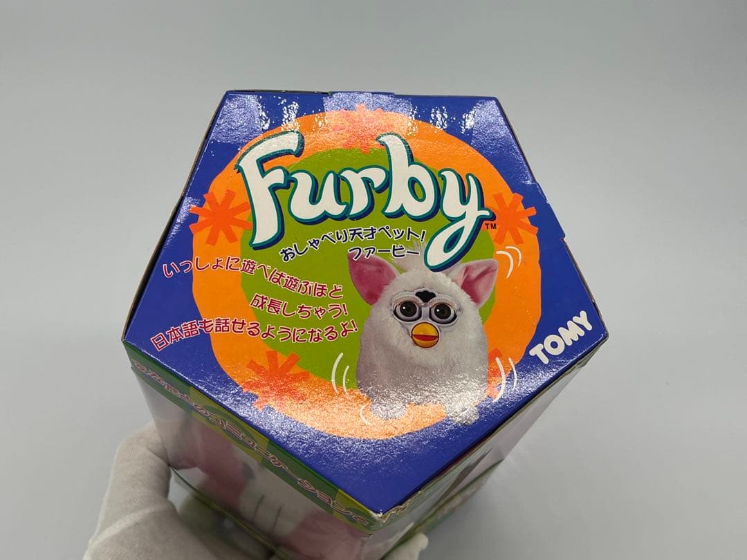 ✨未使用 初代ファービー パンダ柄 TOMY 日本語版 当時物 レア✨
