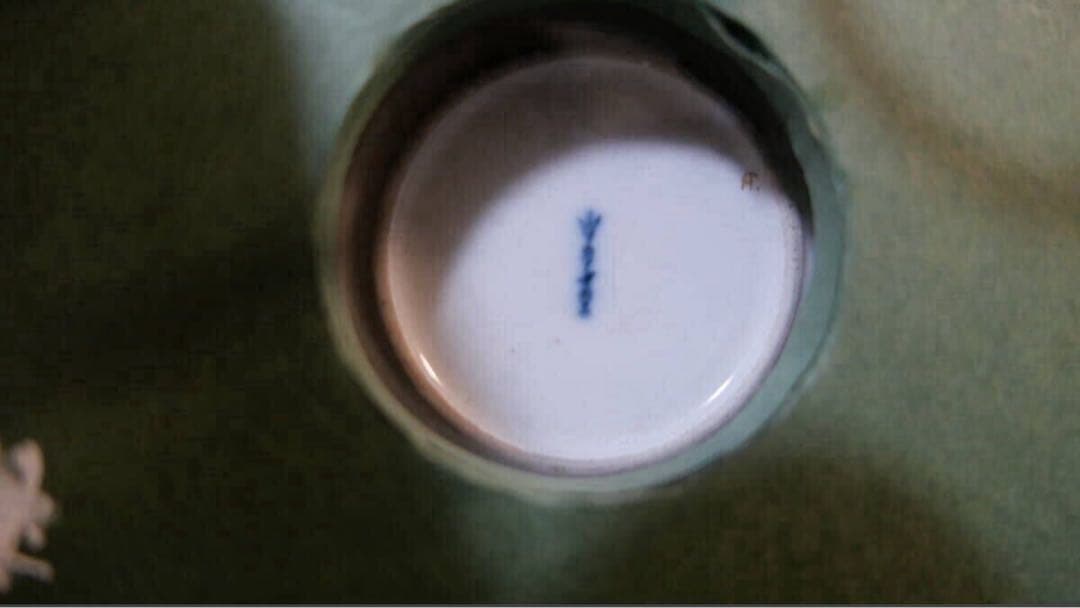 KPM　ベルリン　2人の天使　絵皿　エンジェル 西洋アンティーク　1870年代